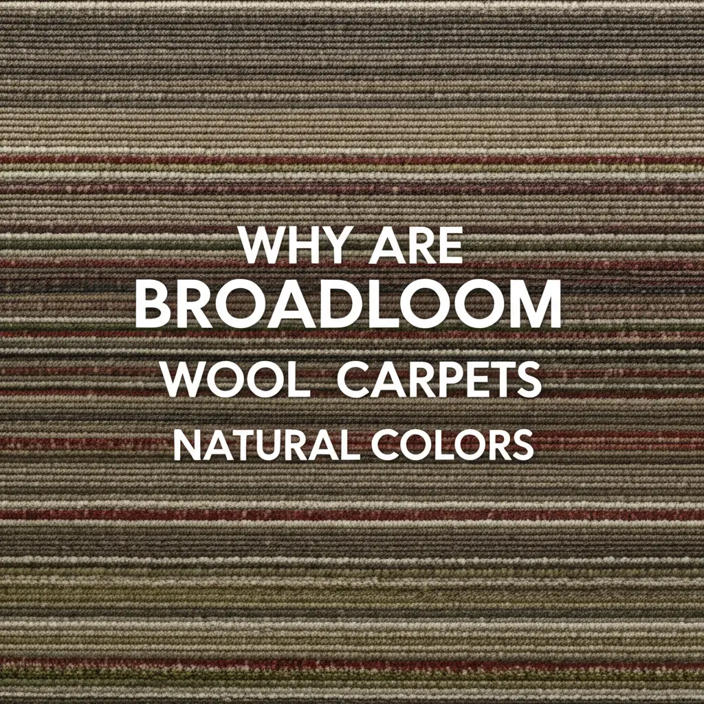 Why Are Broadloom Wool Carpets Natural Colors