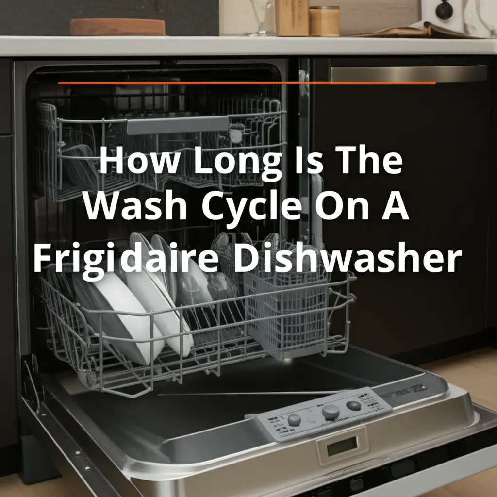 How Long Is The Wash Cycle On A Frigidaire Dishwasher