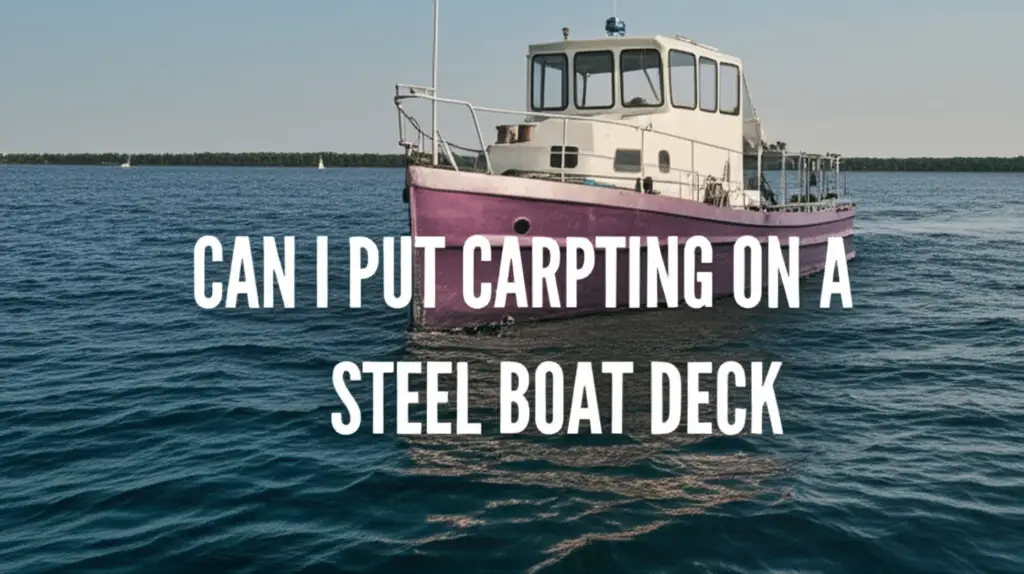Discover if carpeting suits your steel boat deck. Learn marine carpet types, installation steps, and essential maintenance for durable, comfortable boat flooring.