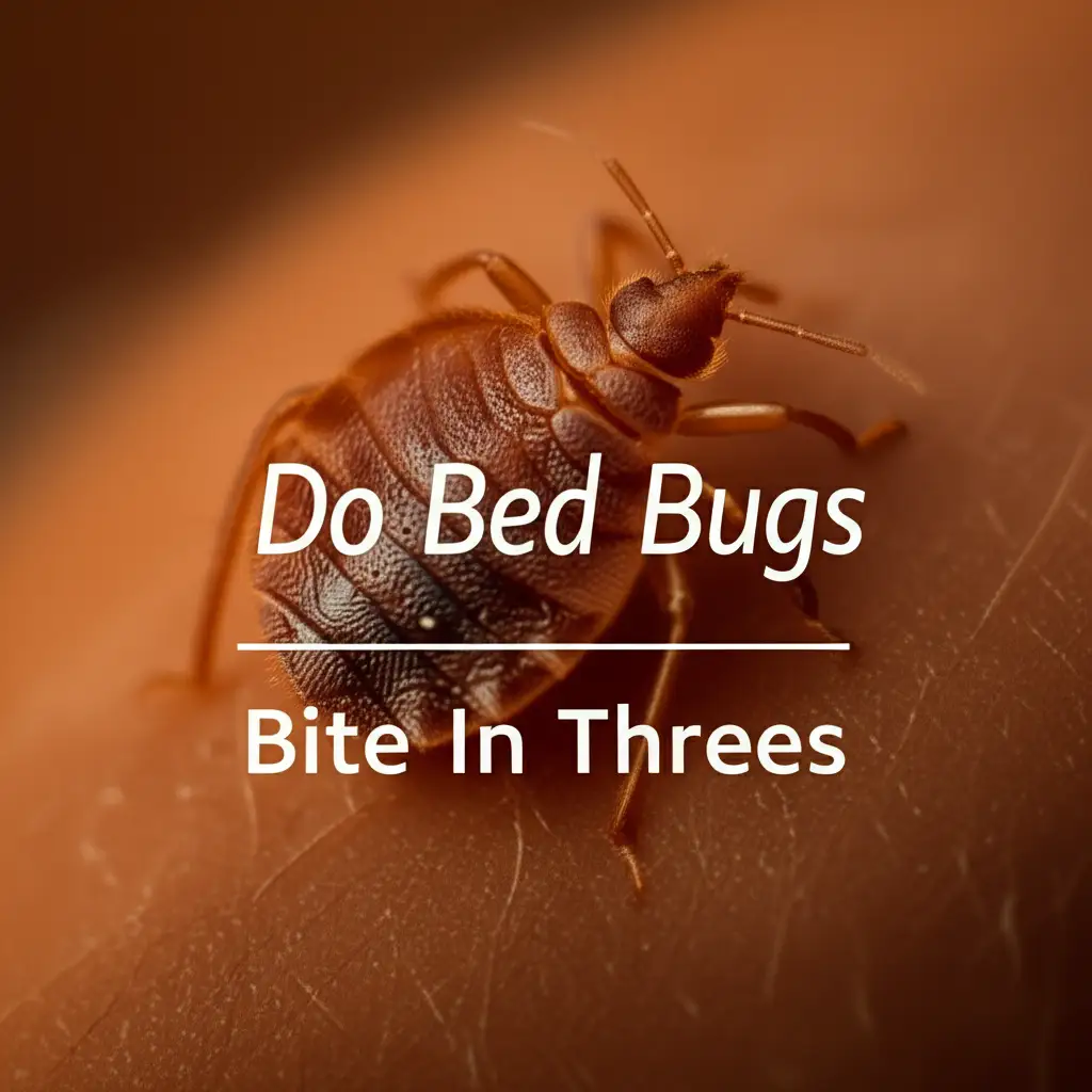 Do Bed Bugs Bite In Threes
