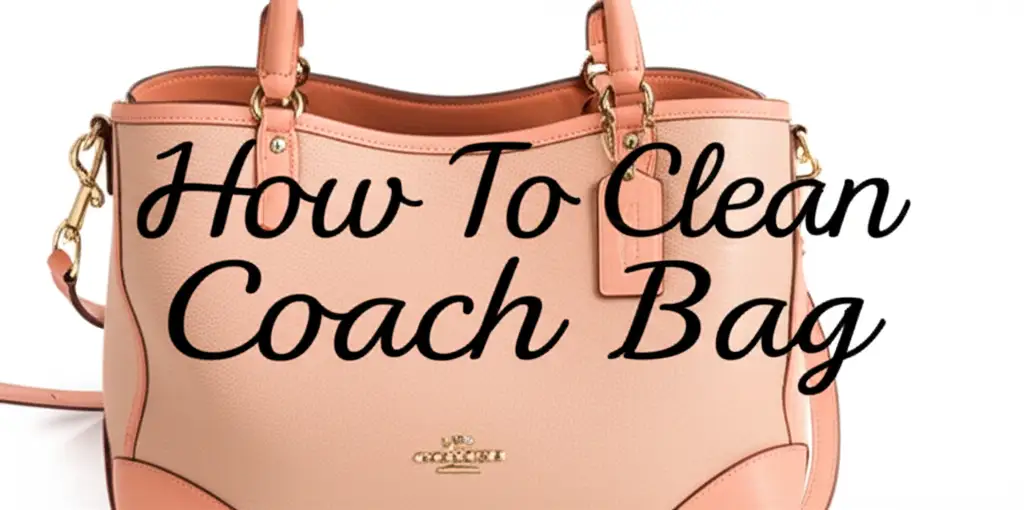 How To Clean Coach Bag