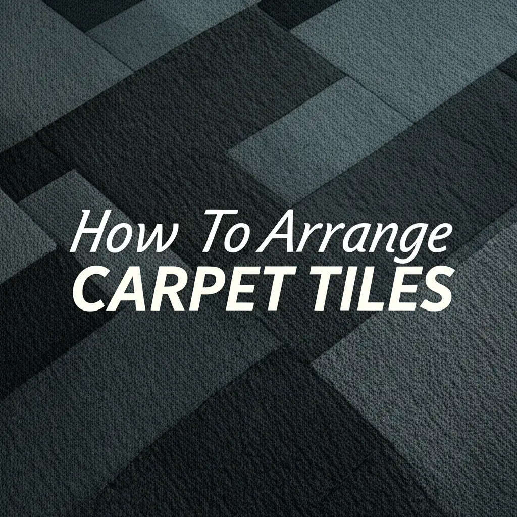 How To Arrange Carpet Tiles