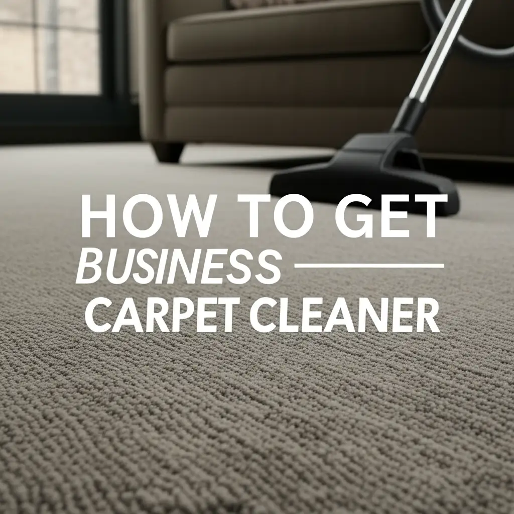 Discover how to get business carpet cleaner services to keep your commercial spaces pristine. Learn about choosing providers and cleaning methods.