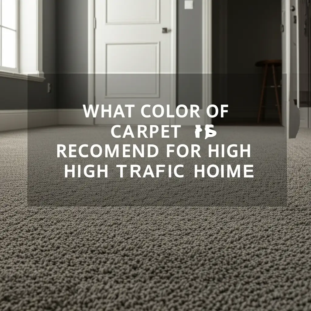 What Color Of Carpet Is Recomend For High Trafic Home