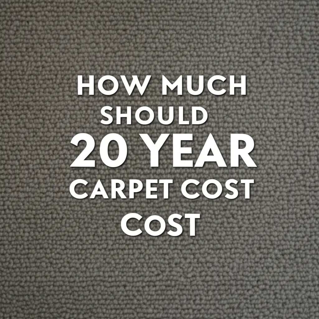 How Much Should 20 Year Carpet Cost