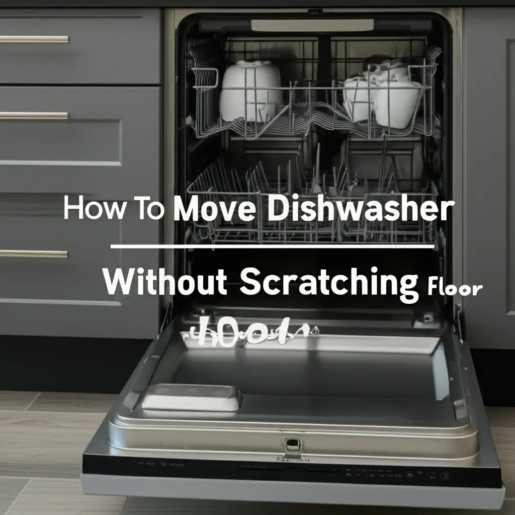 How To Move Dishwasher Without Scratching Floor