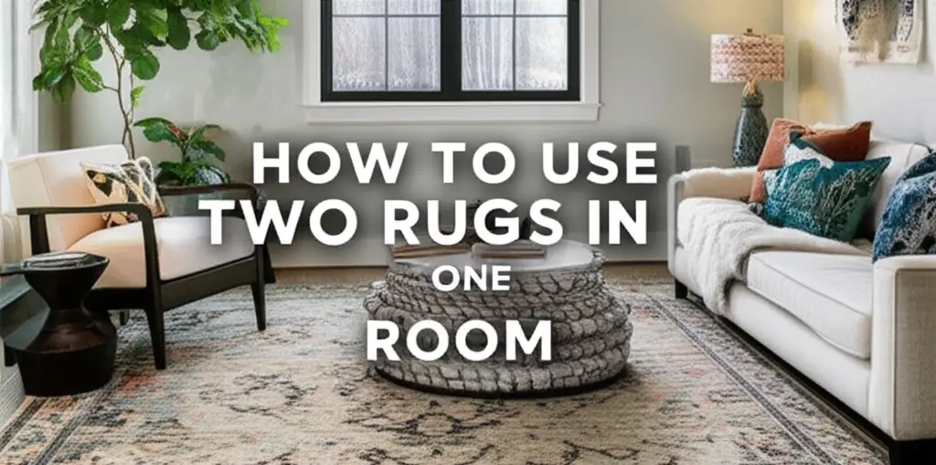 How To Use Two Rugs In One Room