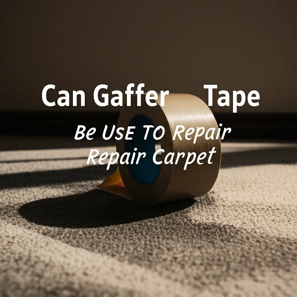 Can Gaffer Tape Be Use To Repair Carpet