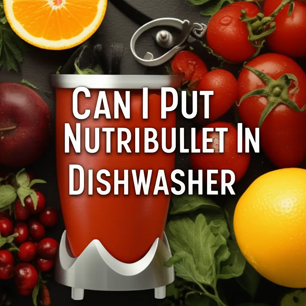 Can I Put Nutribullet In Dishwasher