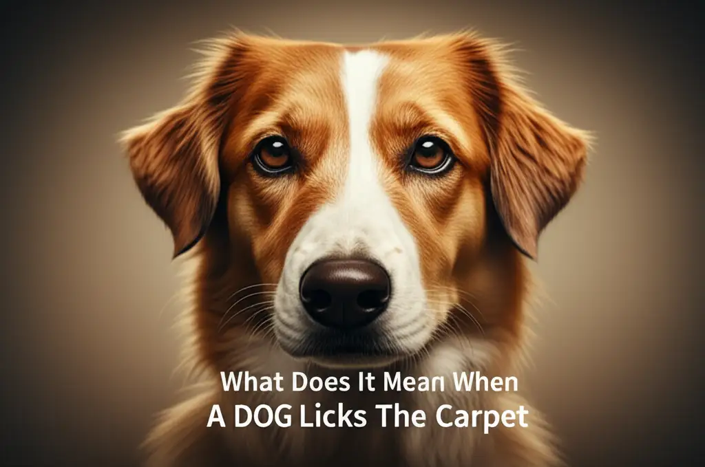 Why does your dog lick the carpet? Understand common reasons like anxiety, boredom, pain, or medical issues and learn what steps to take for your dog.