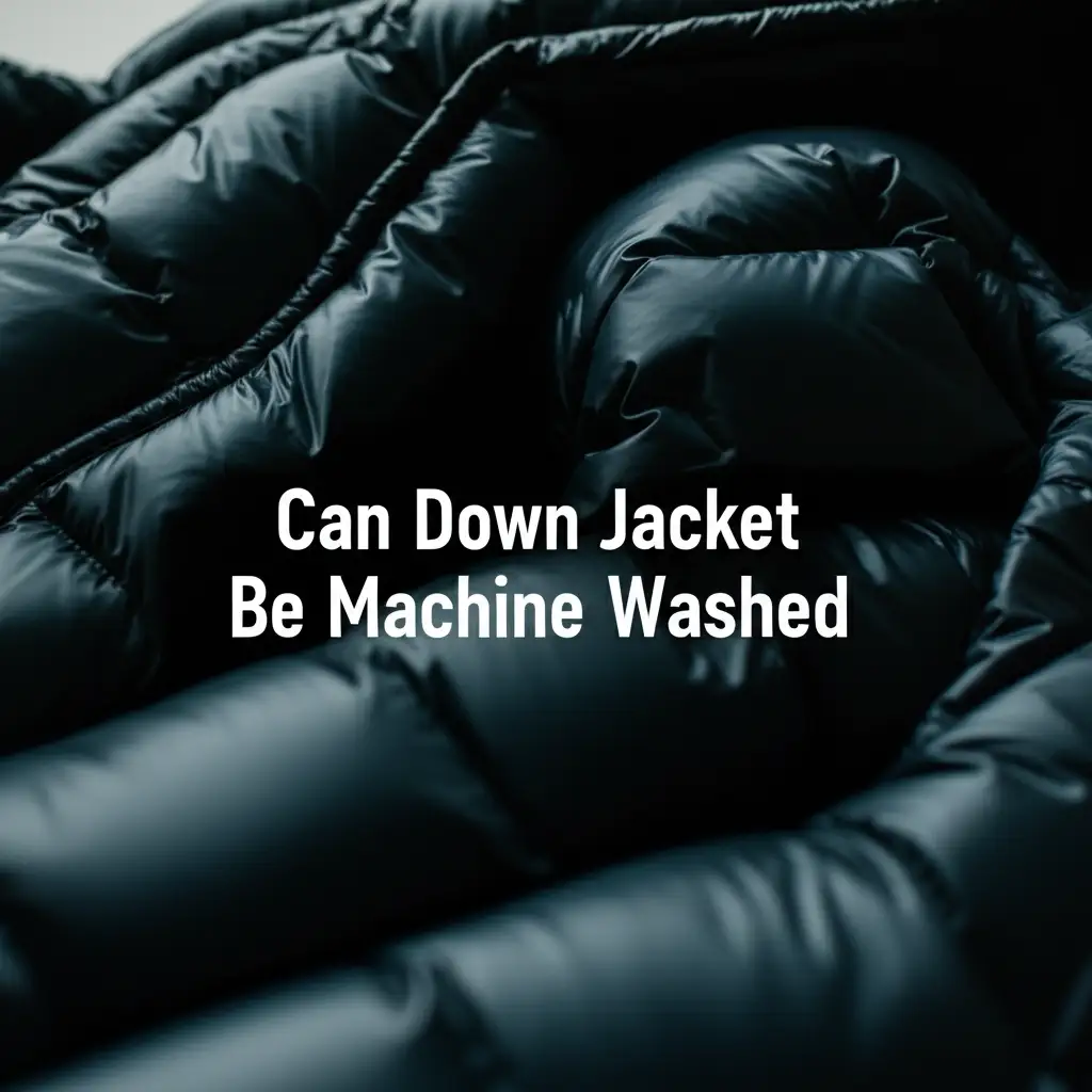 Can Down Jacket Be Machine Washed