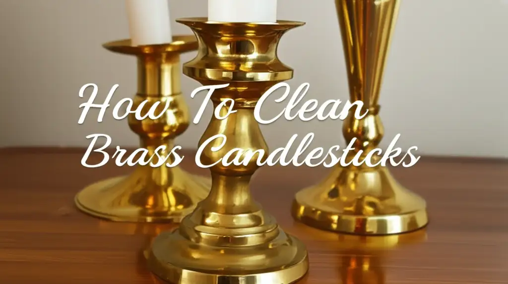 How To Clean Brass Candlesticks