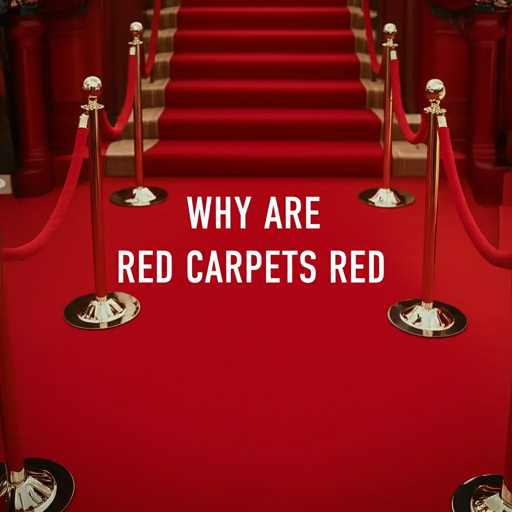 Why Are Red Carpets Red