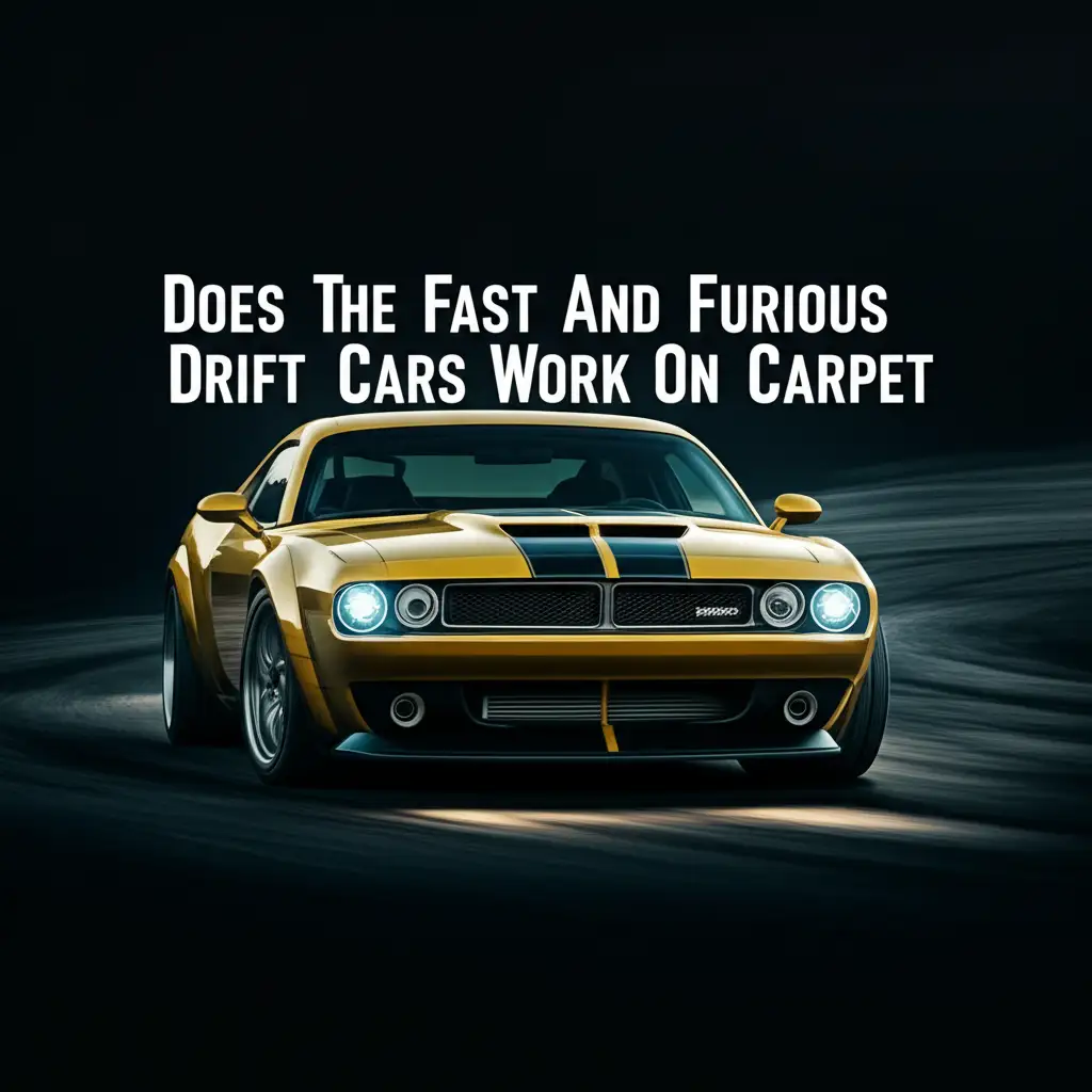 Curious if your Fast & Furious drift car performs on carpet? Discover why these RC cars thrive on smooth surfaces, not plush rugs, for ultimate drifting action.