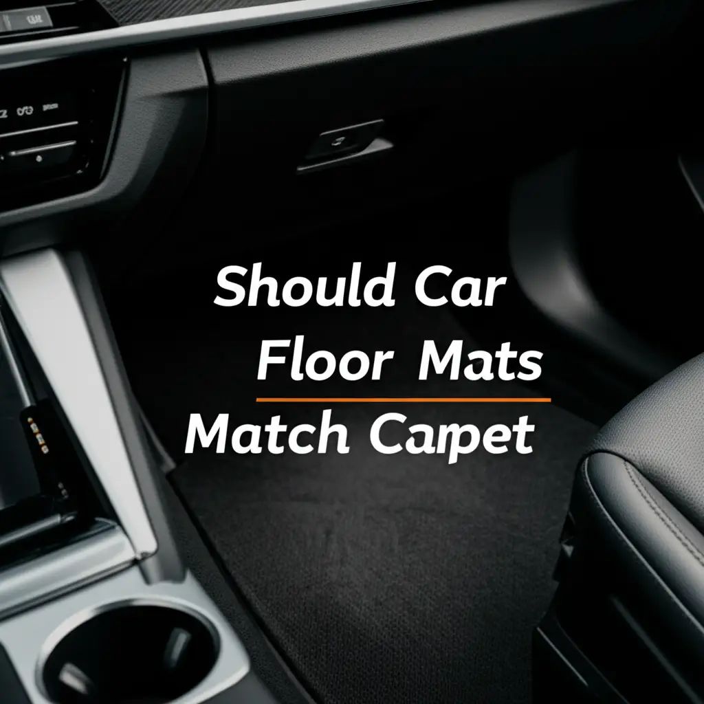 Should Car Floor Mats Match Carpet