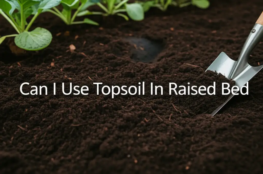 Can I Use Topsoil In Raised Bed