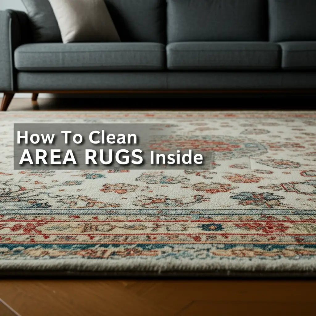 How To Clean Area Rugs Inside