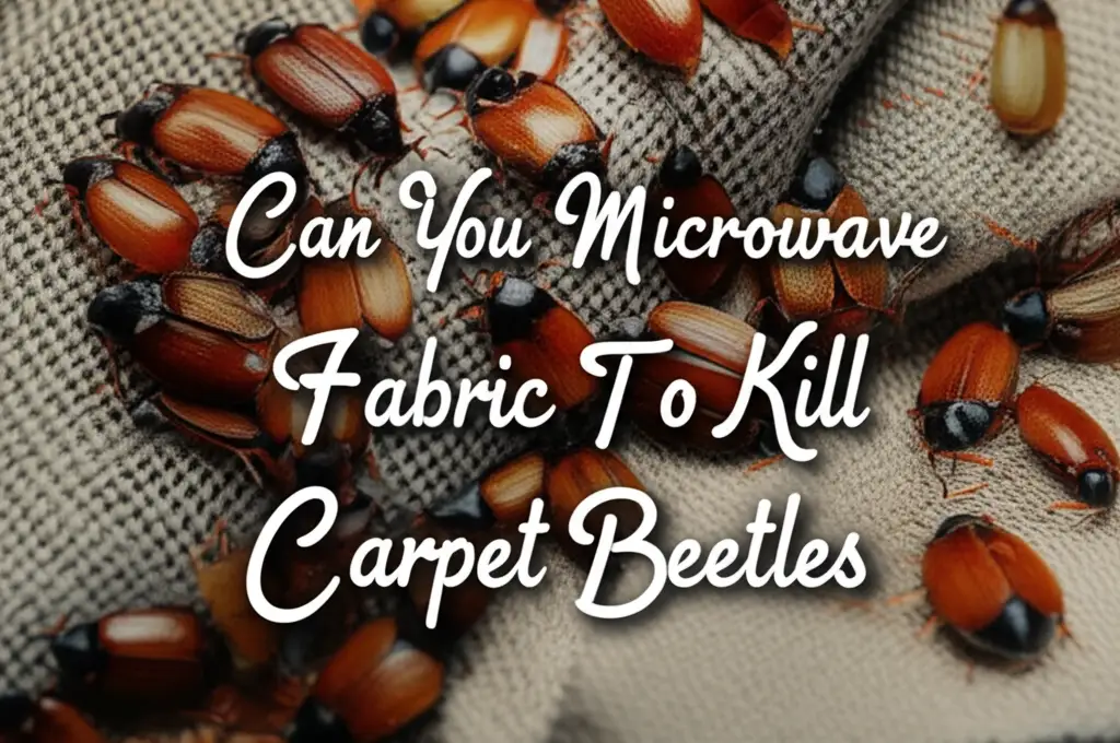 Can You Microwave Fabric To Kill Carpet Beetles
