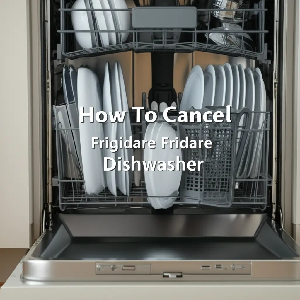 How To Cancel Frigidaire Dishwasher