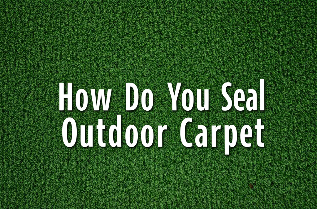 How Do You Seal Outdoor Carpet