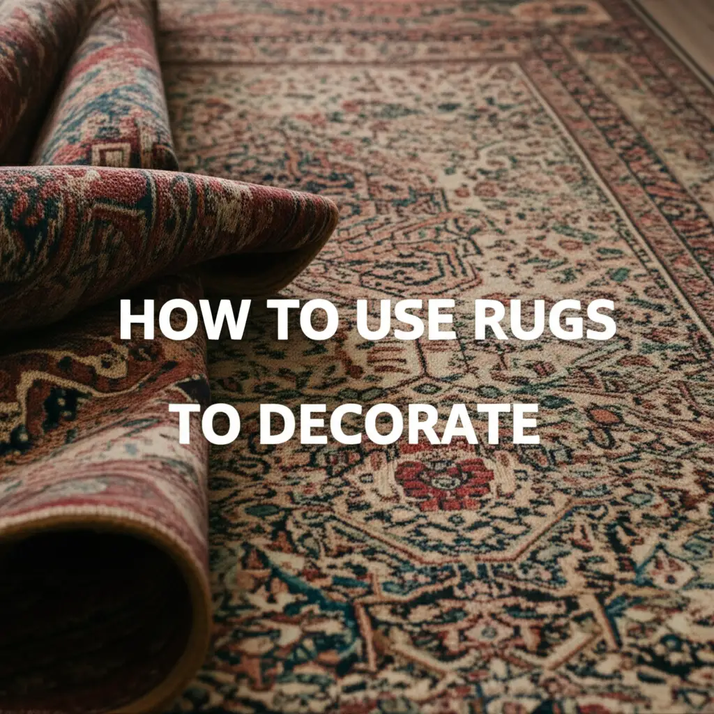How To Use Rugs To Decorate