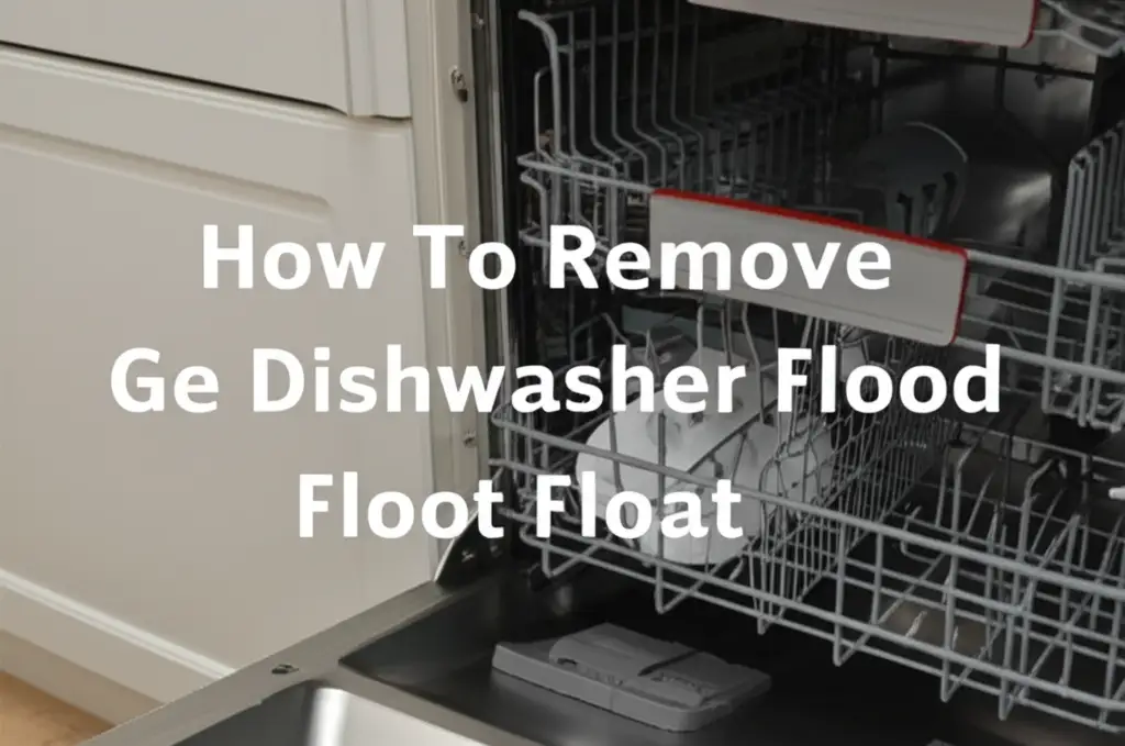 How To Remove Ge Dishwasher Flood Float