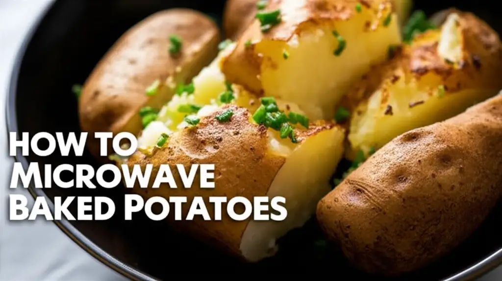 Discover how to cook fluffy microwave baked potatoes quickly and easily. This guide covers prep, cooking times, and tips for the perfect, soft spud.