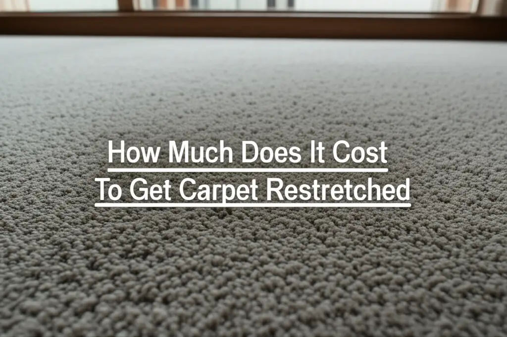 How Much Does It Cost To Get Carpet Restretched