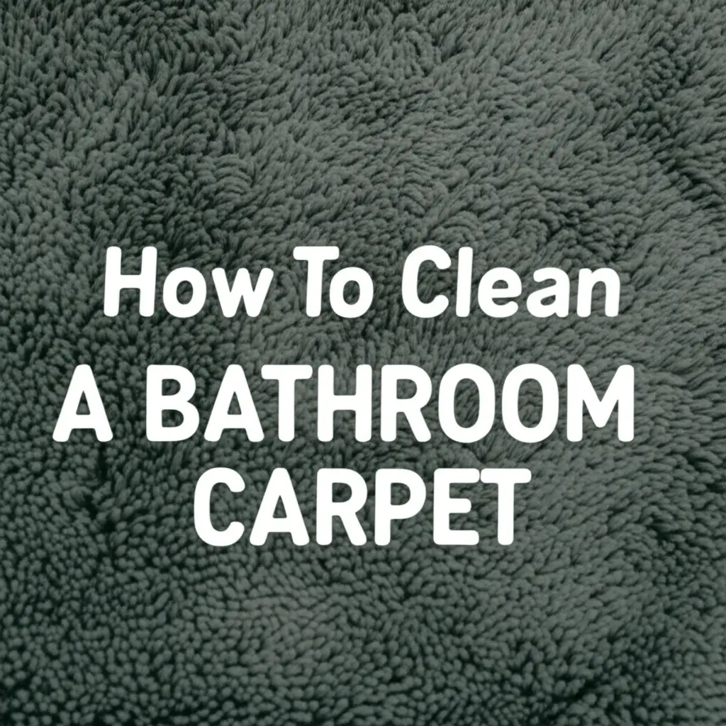 Learn how to effectively clean a bathroom carpet. Discover easy methods for stain removal, odor control, and deep cleaning to keep your rug fresh.