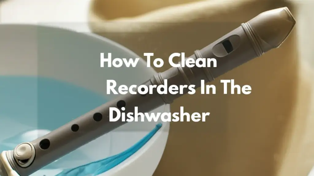 How To Clean Recorders In The Dishwasher