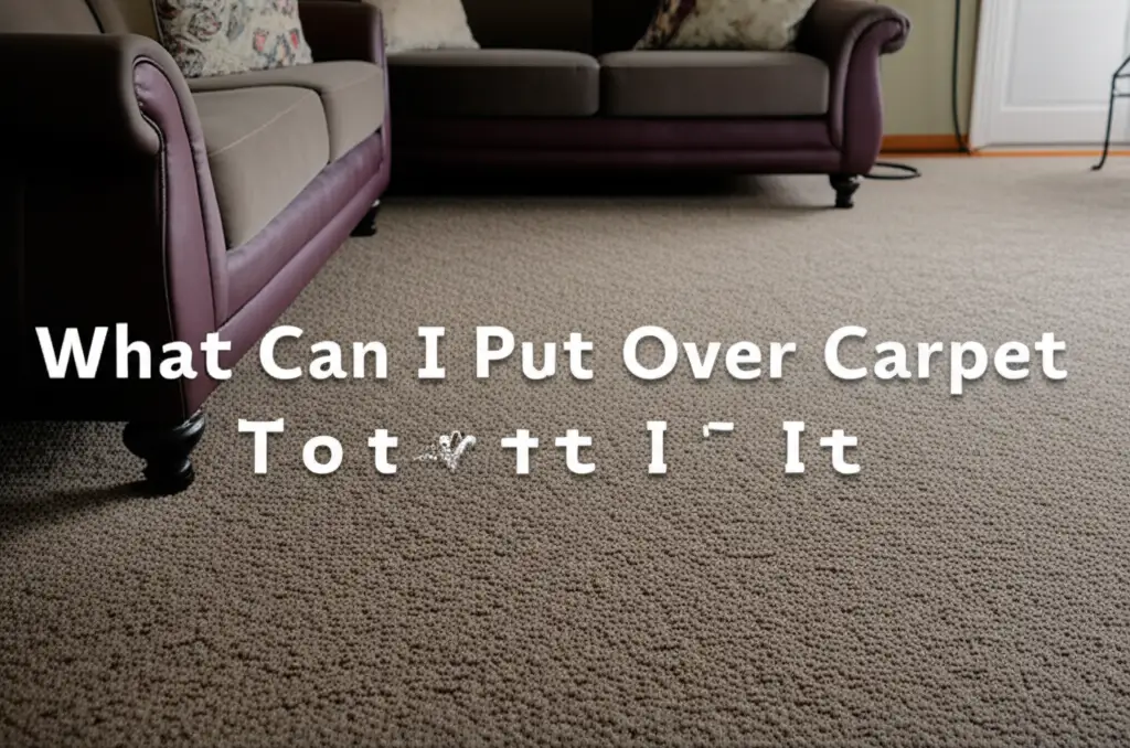 What Can I Put Over Carpet To Protect It