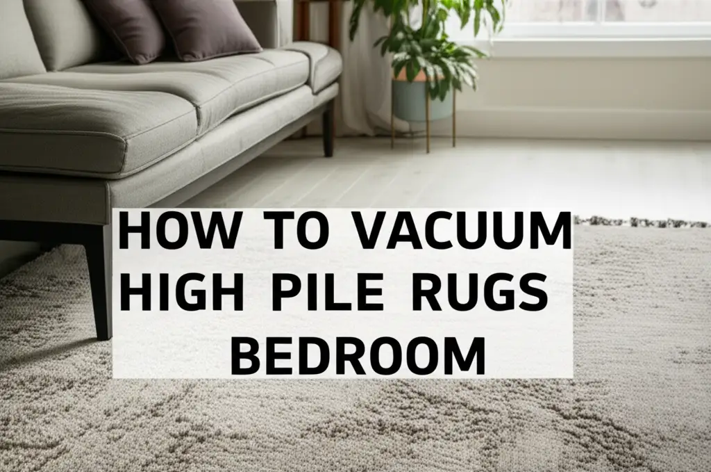 How To Vacuum High Pile Rugs Bedroom