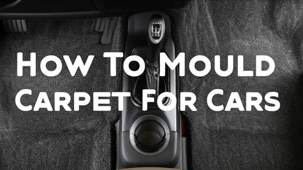 How To Mould Carpet For Cars