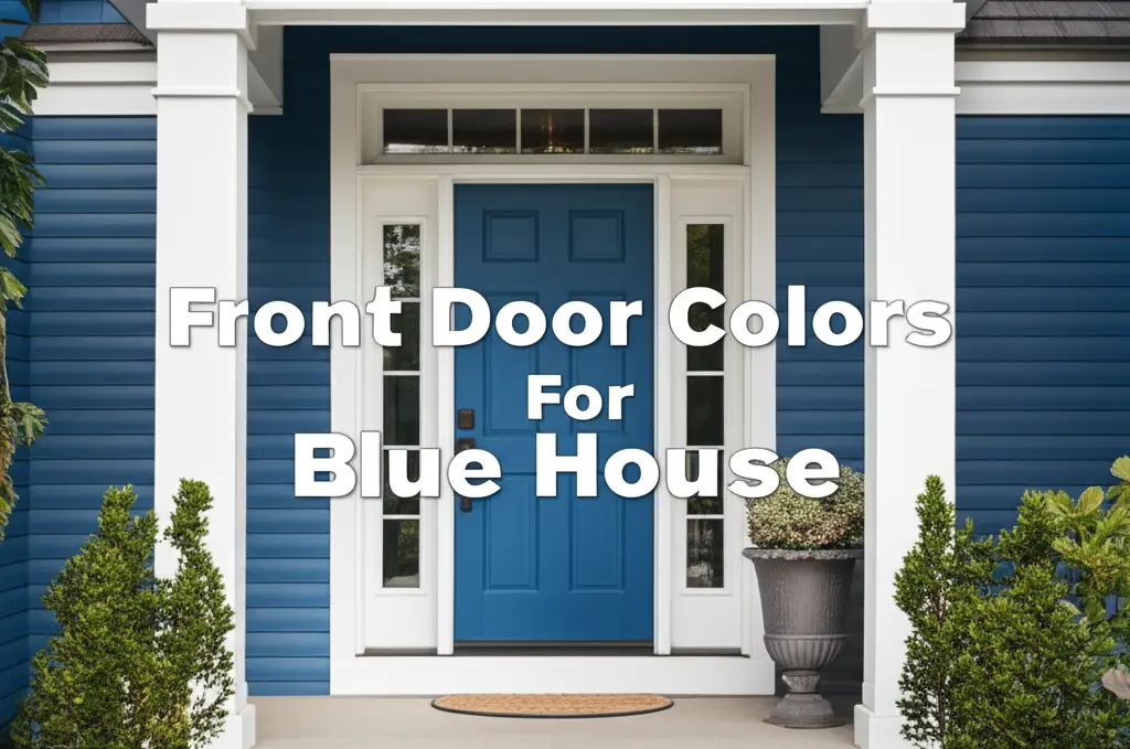 Front Door Colors For Blue House