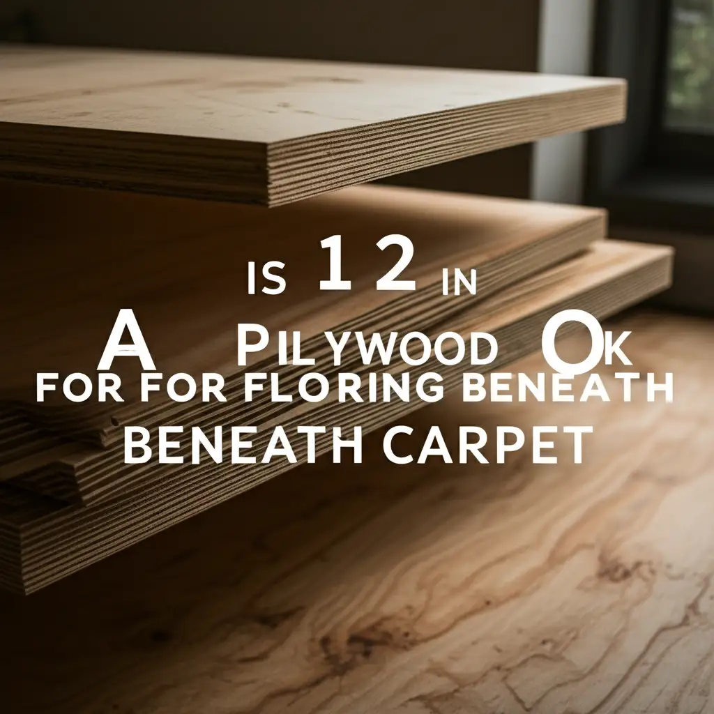 Is 1 2 In Plywood Ok For Flooring Beneath Carpet