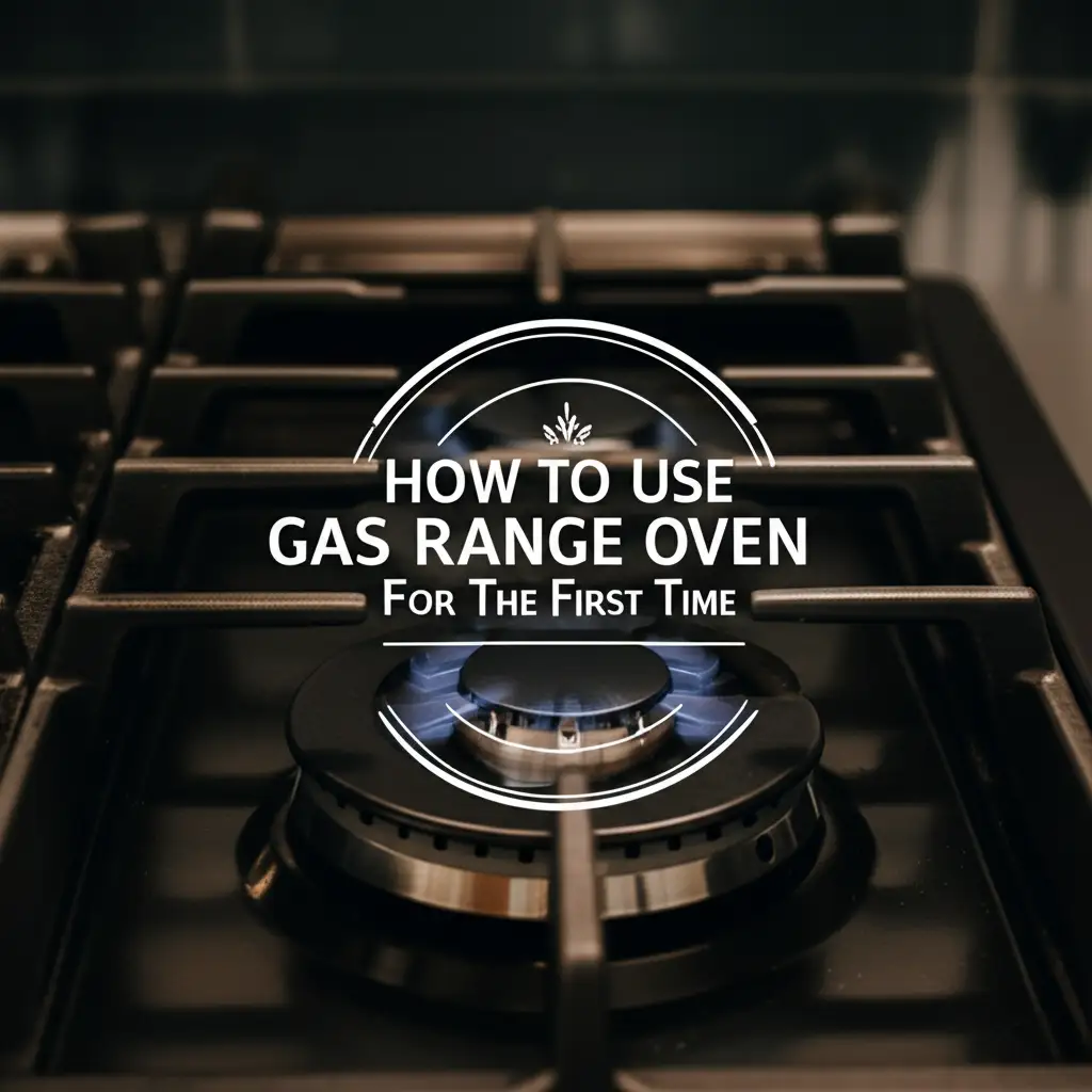 How To Use Gas Range Oven For The First Time