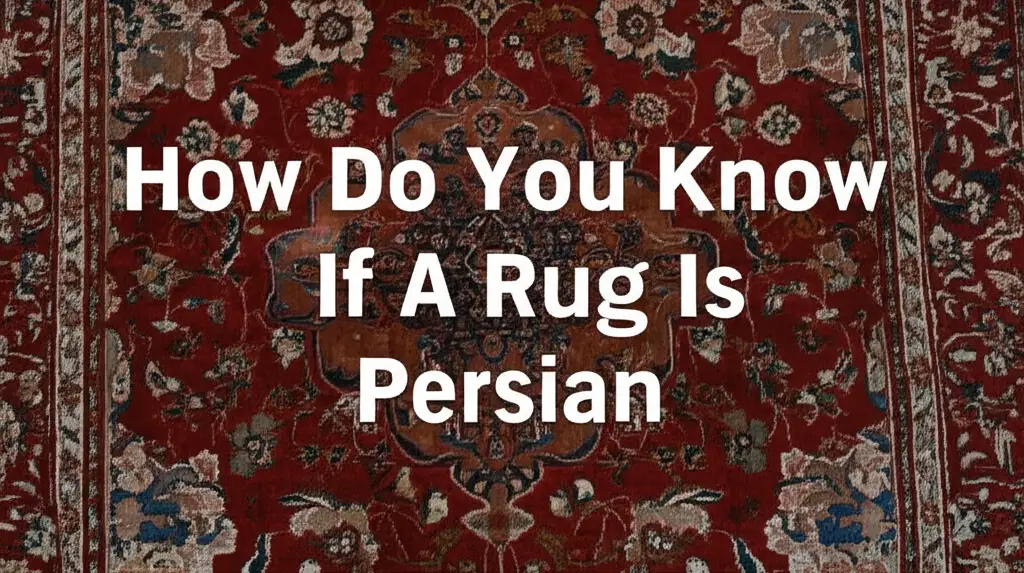 How Do You Know If A Rug Is Persian