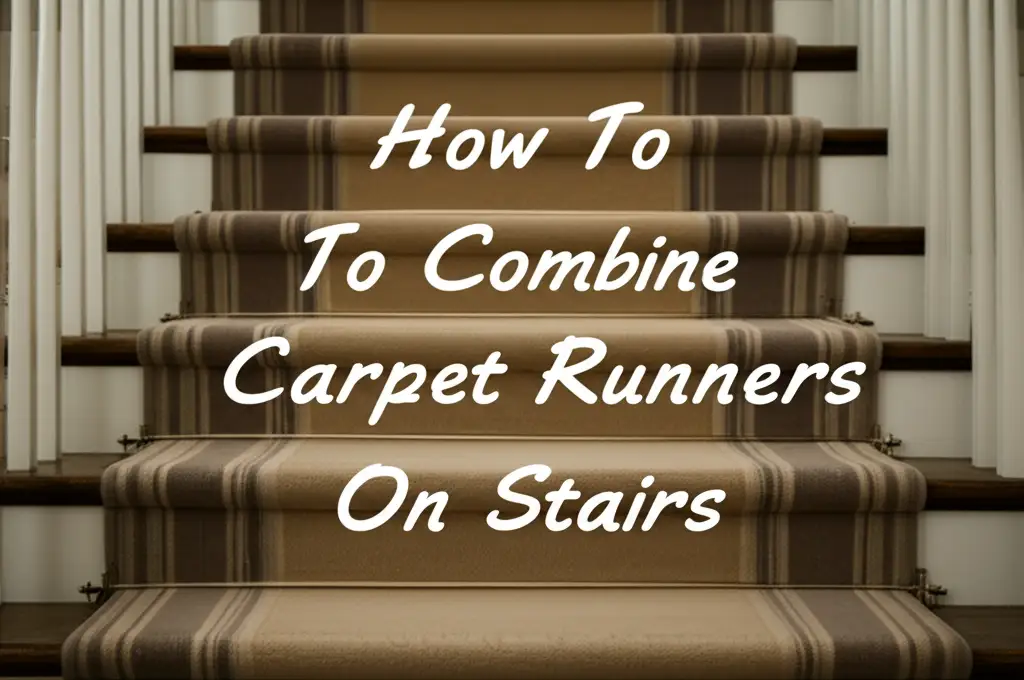 How To Combine Carpet Runners On Stairs