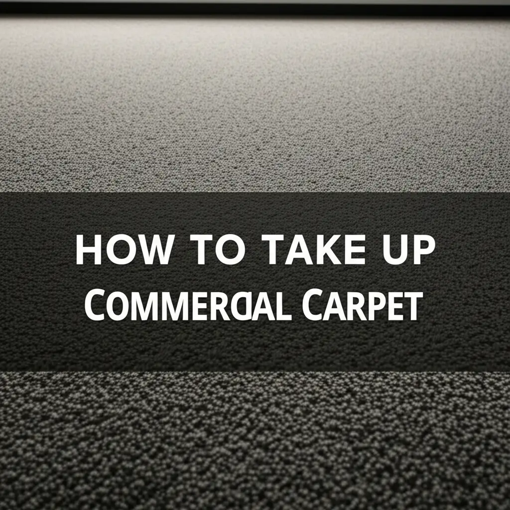 Learn how to take up commercial carpet, including broadloom and carpet tiles, with essential tools, safety tips, and removal techniques.