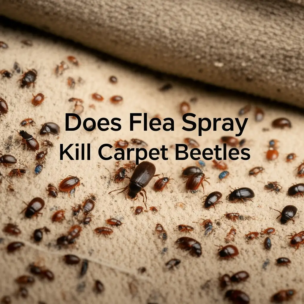 Does Flea Spray Kill Carpet Beetles