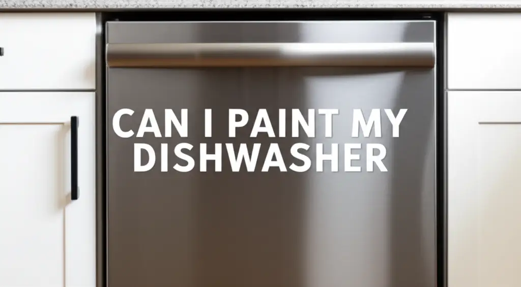 Can I Paint My Dishwasher