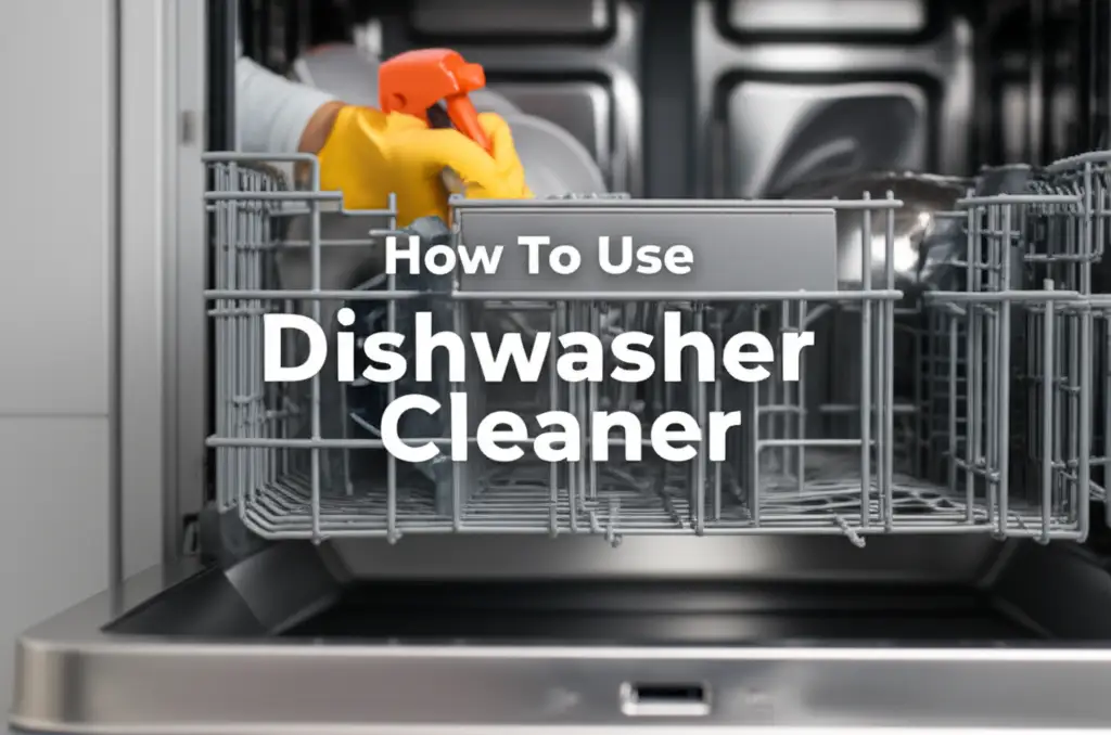 How To Use Dishwasher Cleaner