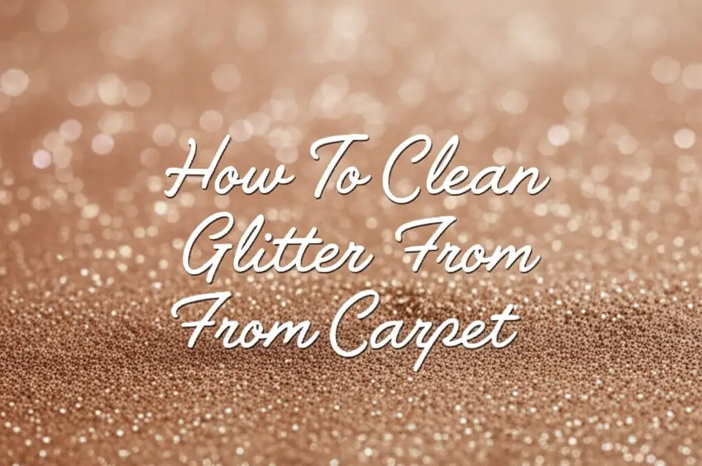 How To Clean Glitter From Carpet