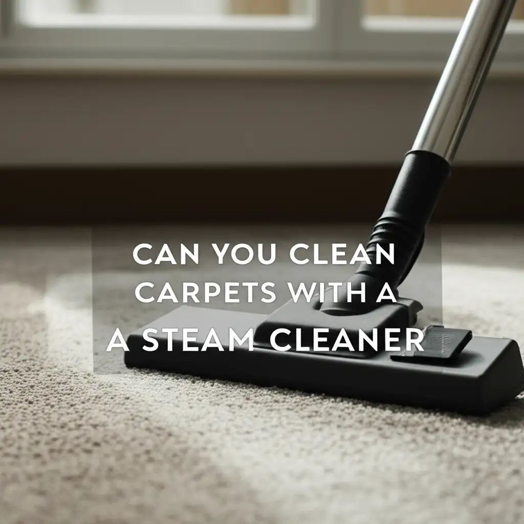 Can You Clean Carpets With A Steam Cleaner
