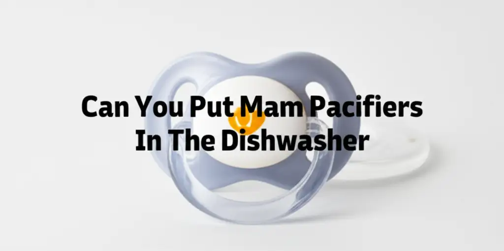 Can You Put Mam Pacifiers In The Dishwasher