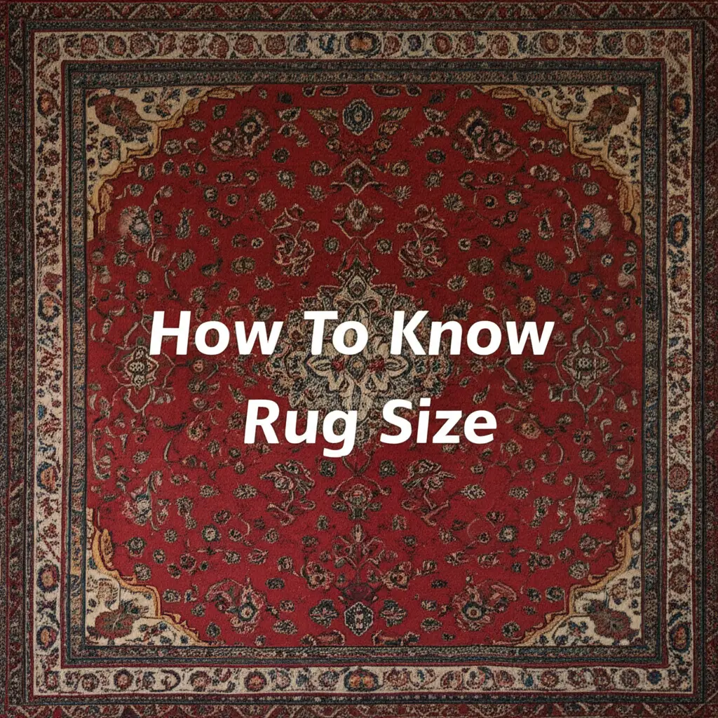 How To Know Rug Size