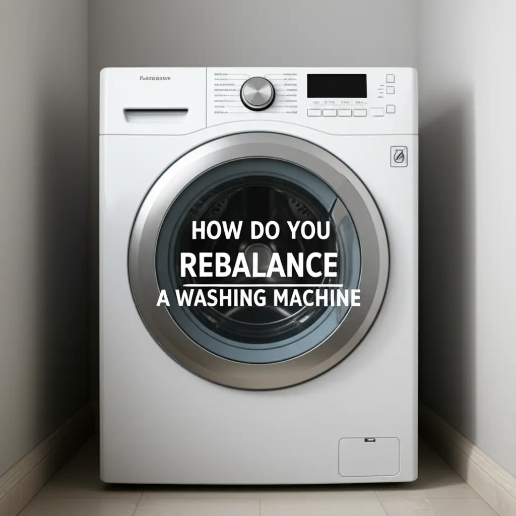 How Do You Rebalance A Washing Machine