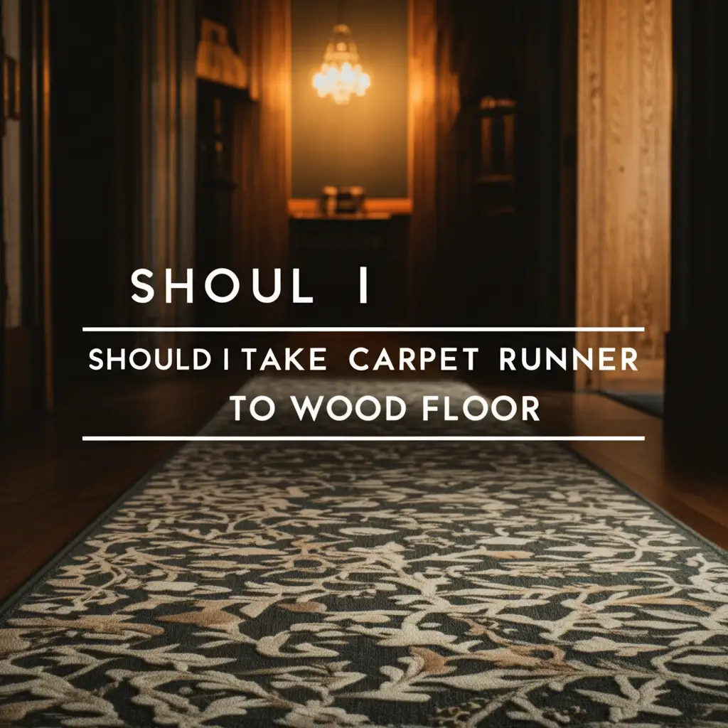 Should I Take Carpet Runner To Wood Floor