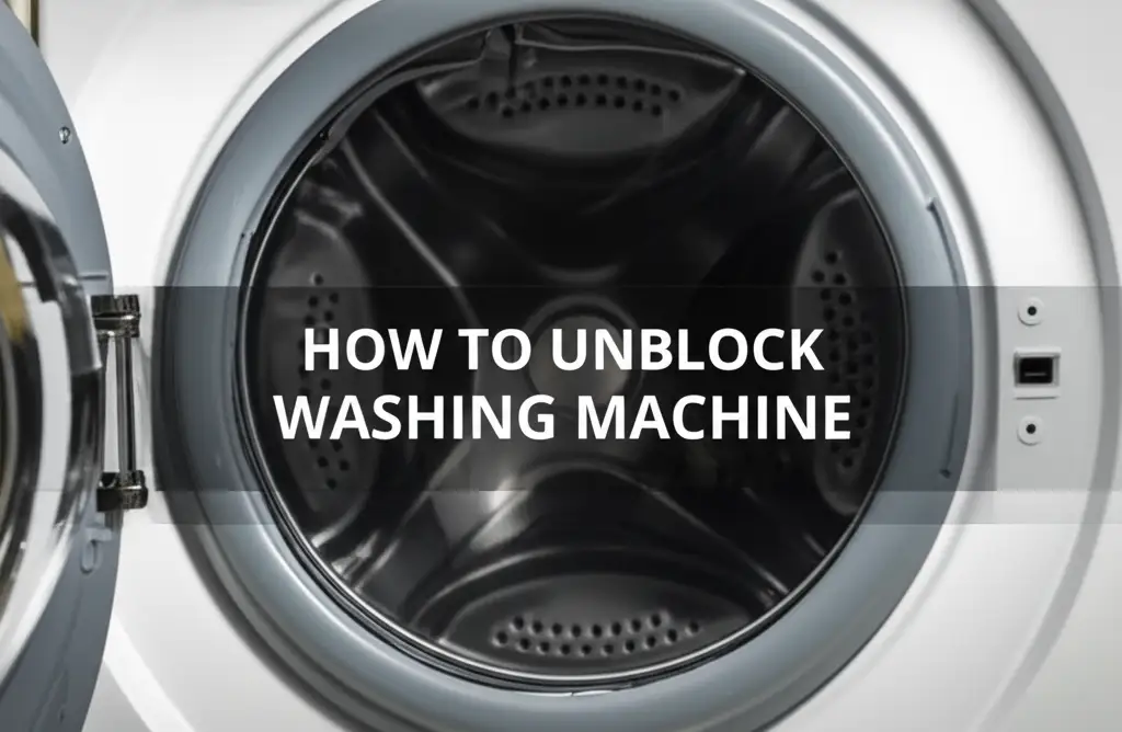How To Unblock Washing Machine