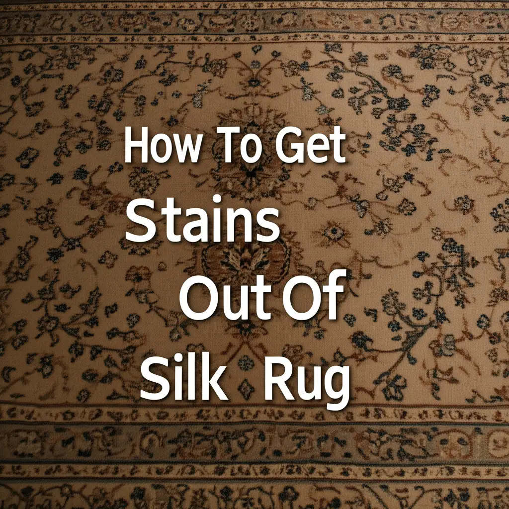 How To Get Stains Out Of Silk Rug